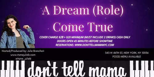 A Dream (Role) Come True Concert Series