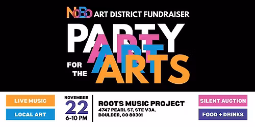 pARTy for the ARTs: A Fundraiser  for NoBo Art District
