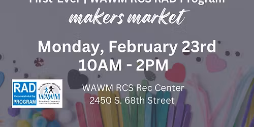 WAWM RCS RAD Program | Makers Market