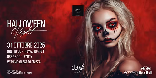 Halloween @NYX Hotel Milan