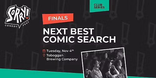 Next Best Comic Search! - FINALS - STAND-UP