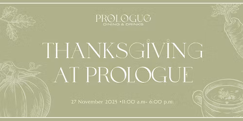 Thanksgiving at Prologue