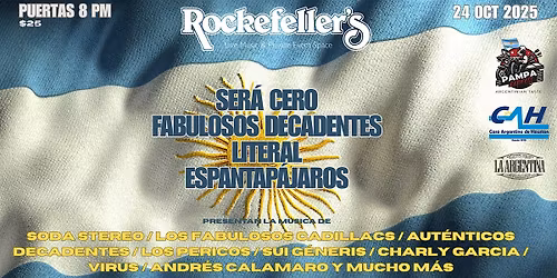ROCK DEL SUR \/ LO MEJOR DEL ROCK ARGENTINO EN ROCKEFELLER'S