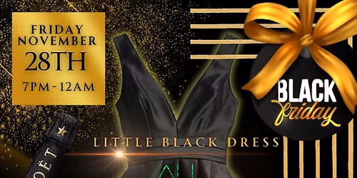 The \u201cLITTLE BLACK DRESS\u201d All Black Affair