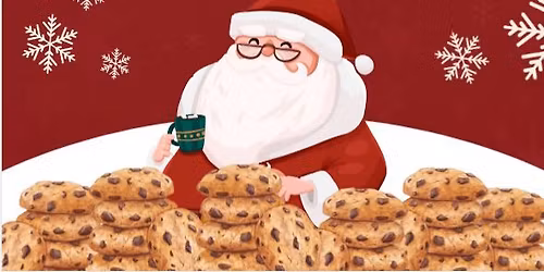 Santa and Cookies 