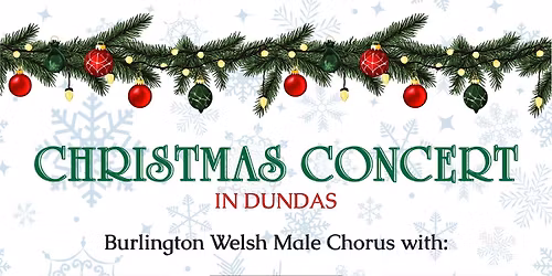 An afternoon of Christmas Music at St. James in Dundas