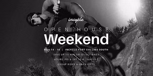 Open House Weekend at Incycle Fort Collins South