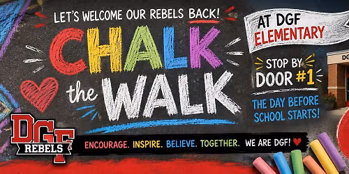 Chalk the Walk @ DGF Elementary