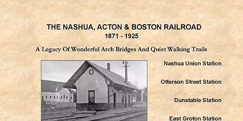 Book Signing and Author Meet and Greet - Day and Hurst, the Nashua, Acton, & Boston Railroad