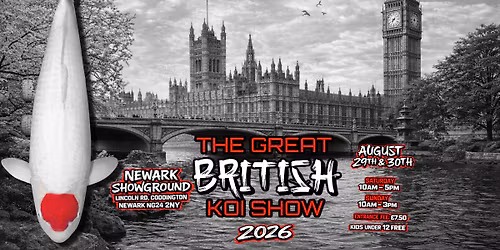 The Great British Koi Show 2026