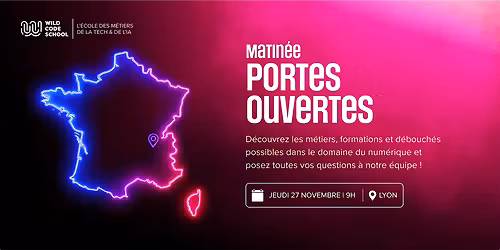 Matin\u00e9e porte ouvertes Lyon : D\u00e9couvrez les m\u00e9tiers tech