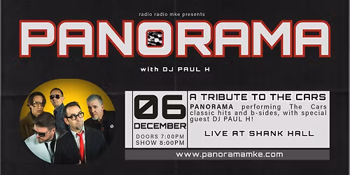 Panorama: Tribute to the Cars with DJ Paul H