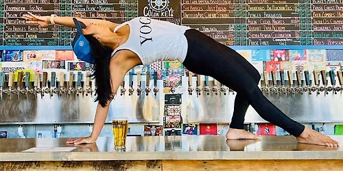 Sip n Stretch Saturday Yoga!