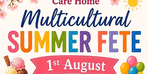 Cherry Blossom Care Home Multicultural Summer Fete