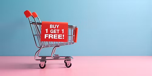 A BUY ONE GET ONE FREE OFFER for ANDREW WHITE with RHINESTONE COMEDIAN