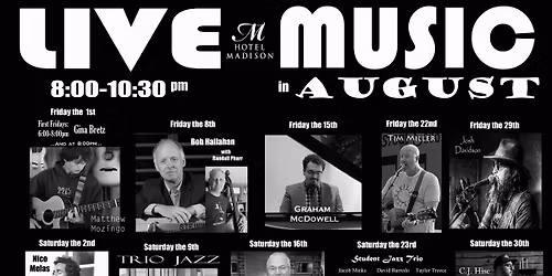 August Live Music