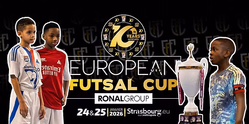 European Futsal Cup U11 by Ronal Group 2026