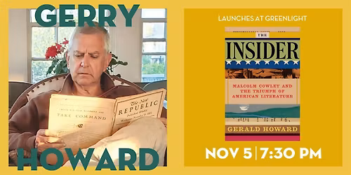 Book Event: Gerry Howard with Edwin Frank