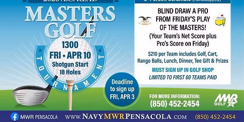 2026 A.C. Read Masters Golf Tournament