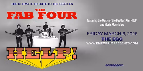 The Fab Four: Tribute to the Beatles' Help! and the Hits in Albany, NY