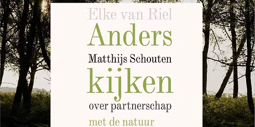 Anders kijken - Boekpresentatie, lezing en dialoog