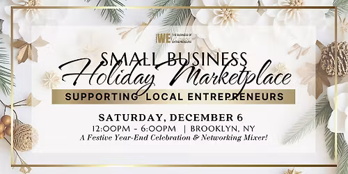 The Business of WE  Holiday Marketplace