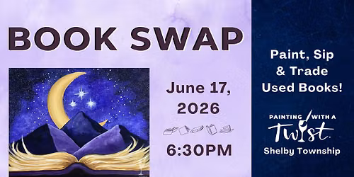 Book Swap Event: Paint & Trade Used Books!