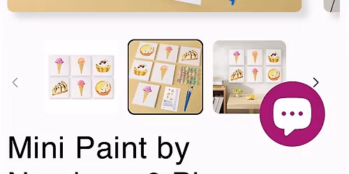 Mini Paint by Numbers Session, Skirlies Cafe, Paisley