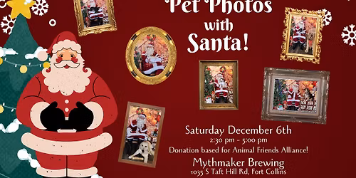 Pet Photos With Santa!