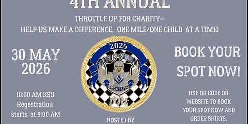 4th ANNUAL MASONIC HOME for CHILDREN at OXFORD Ride for the kids