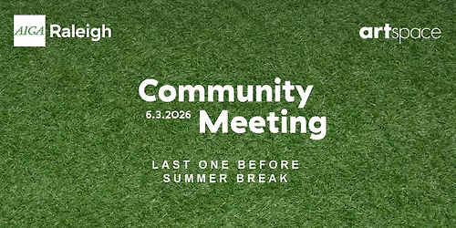 AIGA Raleigh Community Meeting | June 2026