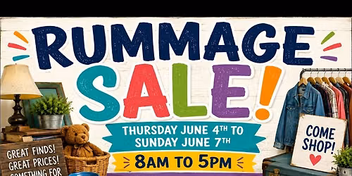 HUGE RUMMAGE SALE