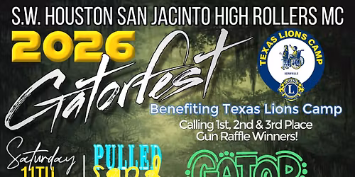 26th Annual Gatorfest ~ SJHR SW Houston Chapter