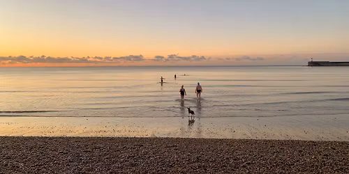Winter Solstice Sunrise by the beach