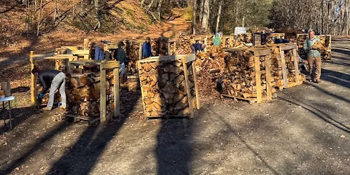 Wood Stacking Volunteer Day