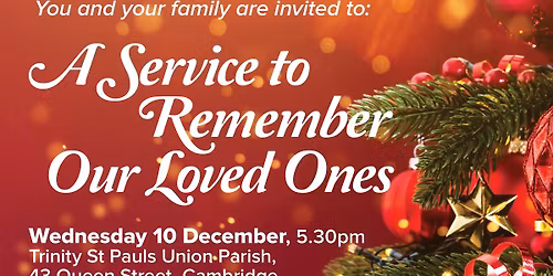 A Service To Remember Our Loved Ones