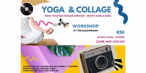 Collage Making & Yoga Class