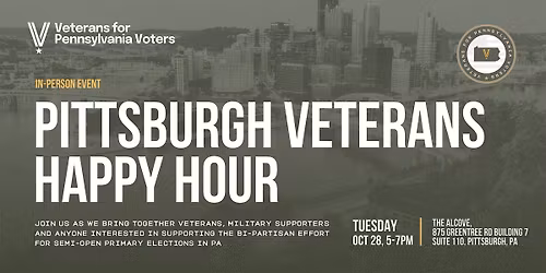 Pittsburgh Veterans Happy Hour