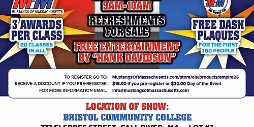 8th Annual Mustangs and More Car Show