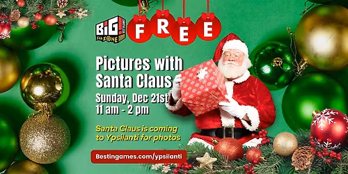 Pictures with Santa| BIG Ypsi