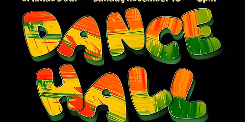 Reggae Sundays at Orlando's: Dancehall Party