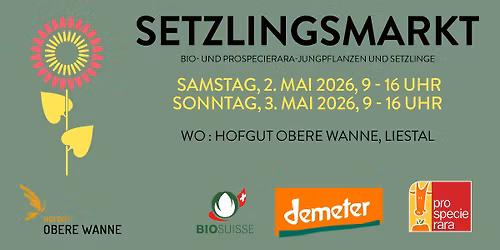 ProSpecieRara- und Bio-Setzlingsmarkt