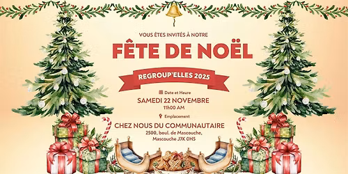 F\u00eate de No\u00ebl de Regroup 'Elles