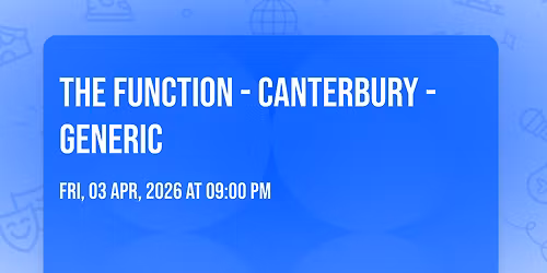  The Function - Canterbury - Generic 