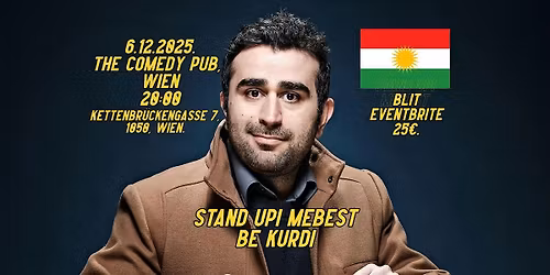 Stand-Up Comedy bi Kurd\u00ee legel Kak Mebest @TheComedyPub