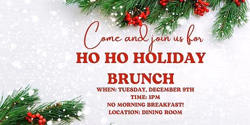 Ho Ho Holiday Brunch 