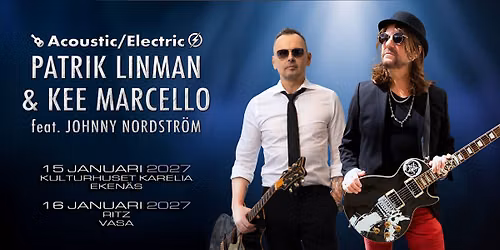 Patrick Linman & Kee Marcello - Acoustic\/Electric \u2605 Karelia - Eken\u00e4s, FIN