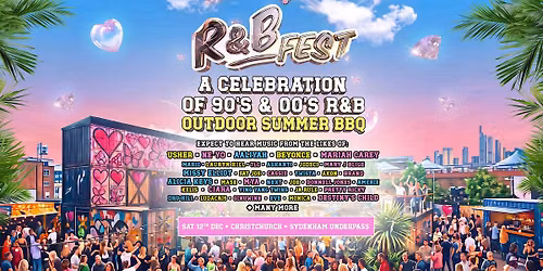 R&B Fest Summer BBQ - Christchurch