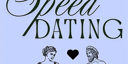 A Greek Orthodox Speed Dating Event