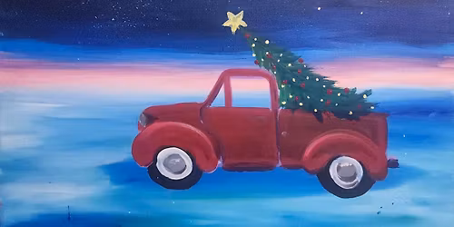 Kids Paint Party: Christmas Truck